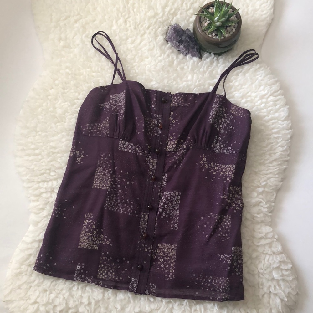 Anthropologie silk Trovata camisole